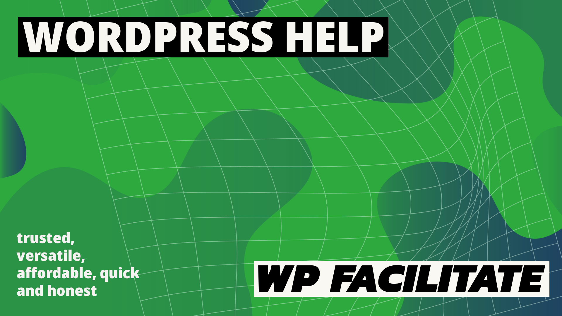 WordPress Help: A trusted, versatile and passionate WordPress professional is ready to help you now. Let's go!